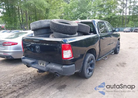2019 Ram 1500 Tradesman 4X2 5'7 Box from USA, damaged, VIN 1C6RREGT1KN526662